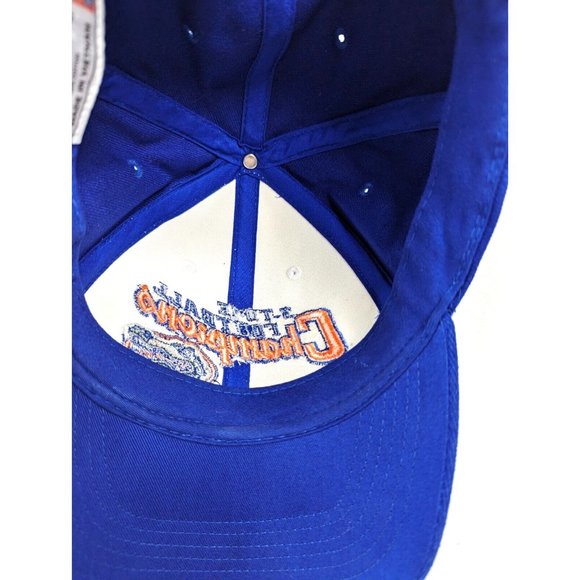Florida Gators Hat Cap 3 Time Champions Blue White Embroidered Captivating‎ Head - Picture 10 of 11